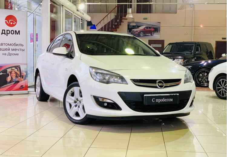 Opel Astra J Рестайлинг