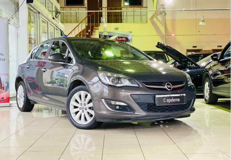 Opel Astra J Рестайлинг