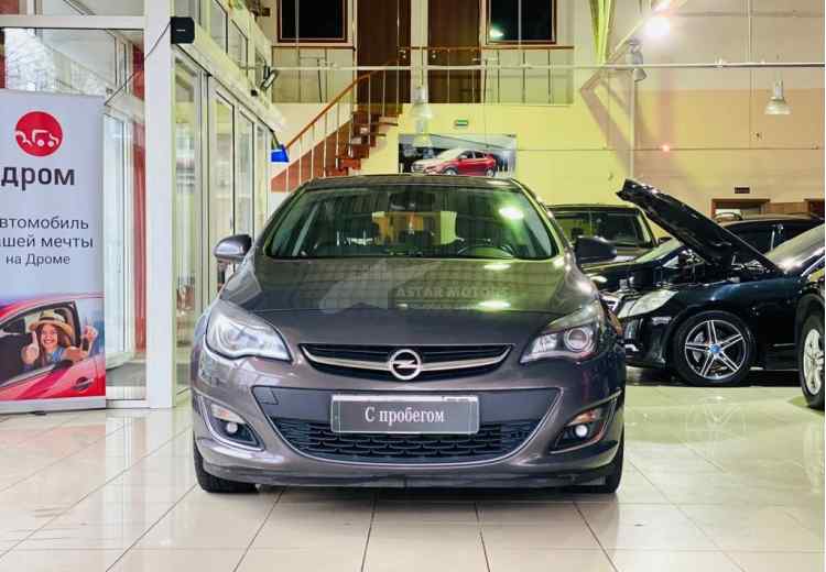 Opel Astra J Рестайлинг