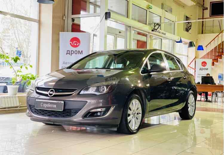Opel Astra J Рестайлинг