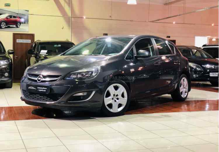 Opel Astra J Рестайлинг