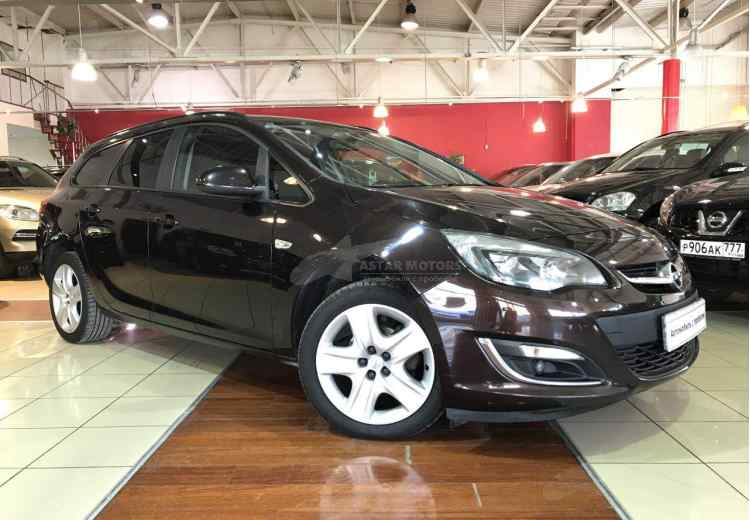 Opel Astra J Рестайлинг