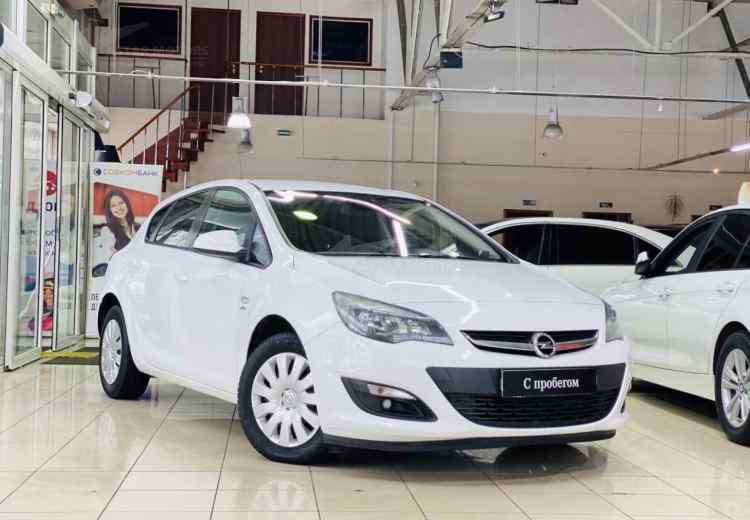 Opel Astra J Рестайлинг