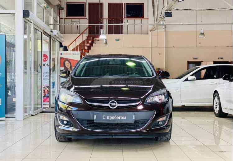 Opel Astra J Рестайлинг