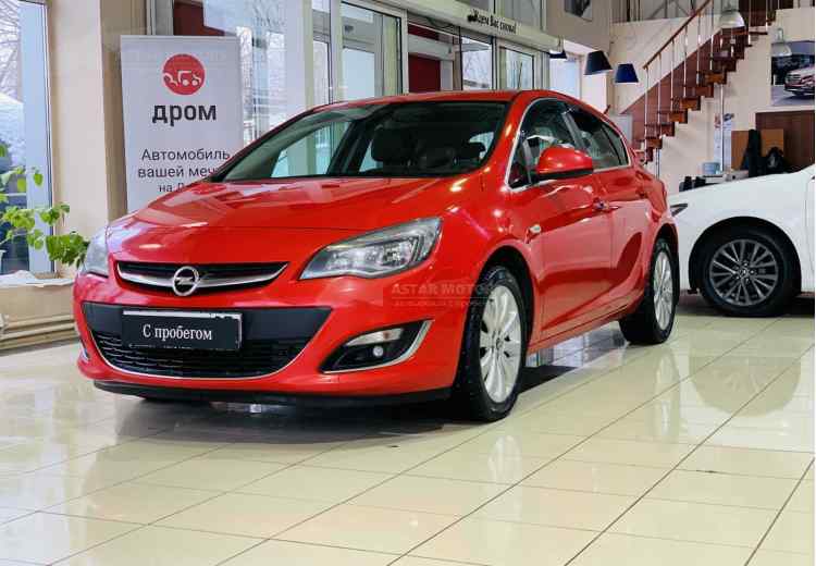 Opel Astra J Рестайлинг