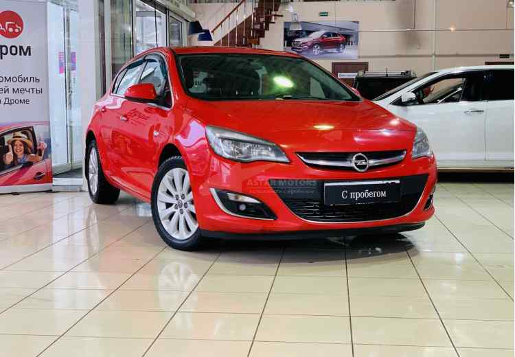 Opel Astra J Рестайлинг