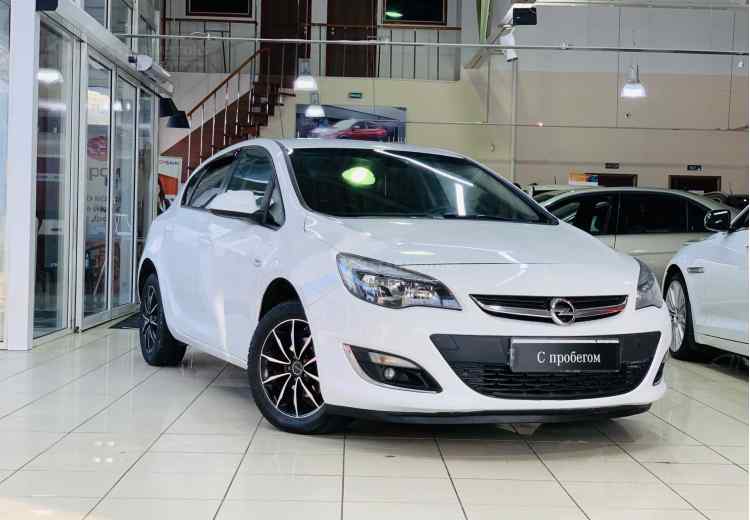 Opel Astra J Рестайлинг