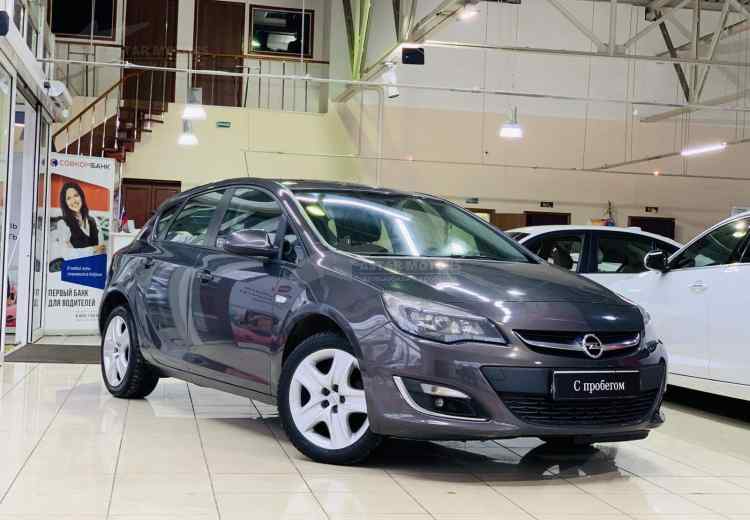 Opel Astra J Рестайлинг