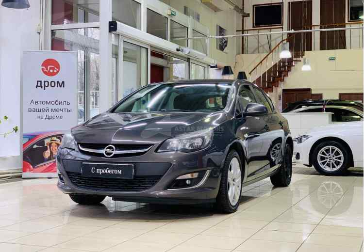 Opel Astra J Рестайлинг