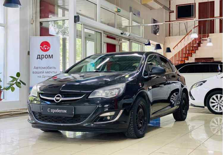Opel Astra J Рестайлинг