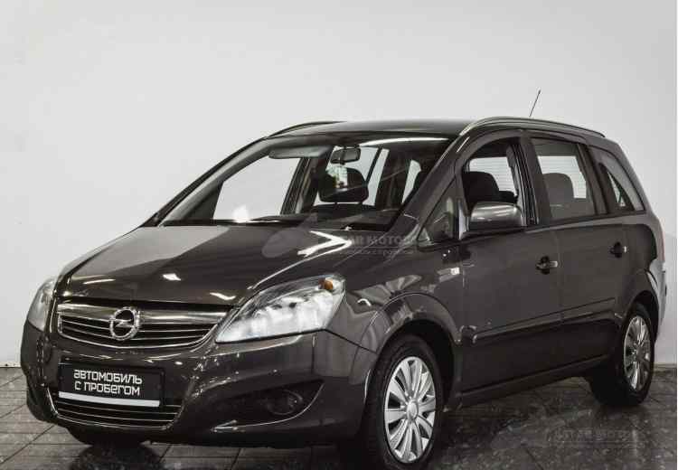 Opel Zafira B Рестайлинг