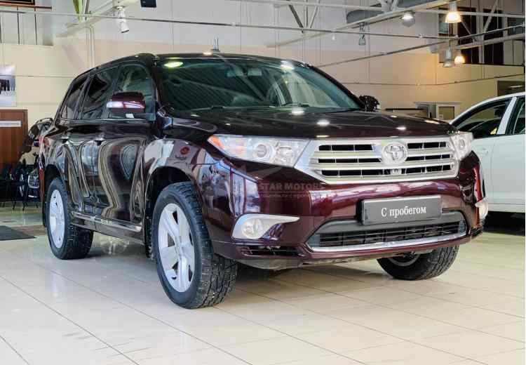 Toyota Highlander II (U40) Рестайлинг