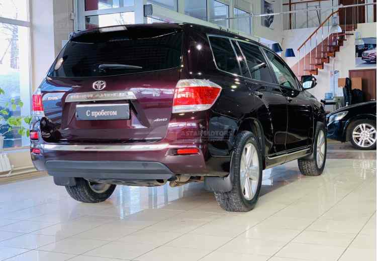 Toyota Highlander II (U40) Рестайлинг